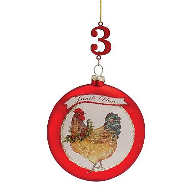 Twelve Days Of Christmas Ornament (Set Of 12)