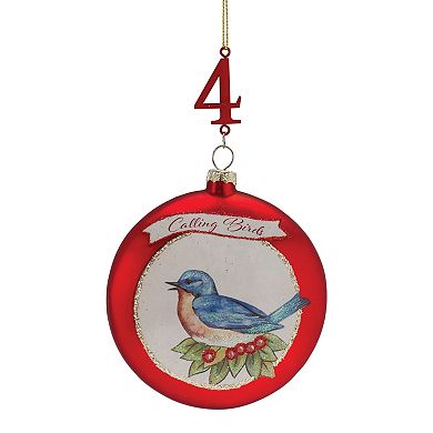 Twelve Days Of Christmas Ornament (Set Of 12)