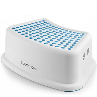 Zulay Kitchen Step Stools for Kids - Toddler Step Stool for Bathroom Sink with Anti-Slip Surface