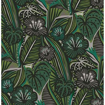 WallPops Pip & Lo Lotus Land Peel & Stick Wallpaper