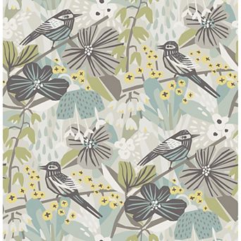 WallPops Pip & Lo Jaybird Peel & Stick Wallpaper