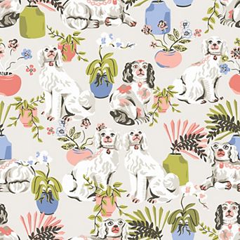 WallPops PrintFresh Good Dog Peel & Stick Wallpaper