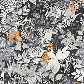 WallPops PrintFresh Tropical Oasis Sand Peel & Stick Wallpaper