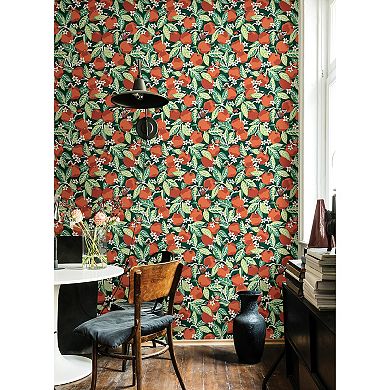 WallPops PrintFresh Orange Grove Peel & Stick Wallpaper