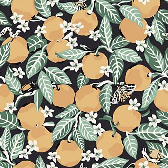 WallPops PrintFresh Orange Grove Peel & Stick Wallpaper