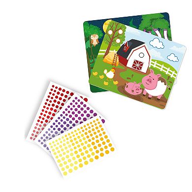 Skillmatics Dot It! Wild, Farm and Underwater Animals Sticker Activity Kit