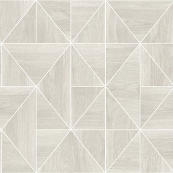 WallPops Lazlo Taupe Peel and Stick Wallpaper