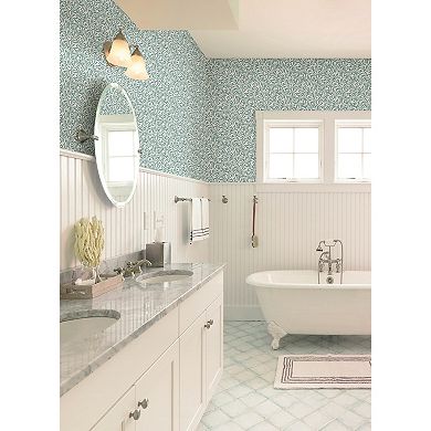 WallPops Wisley Spruce Peel and Stick Wallpaper