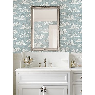 WallPops Block Print Day Dream Novelty Peel & Stick Wallpaper