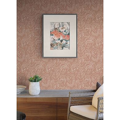WallPops Lovely Ladies Who Lunch Novelty Peel & Stick Wallpaper