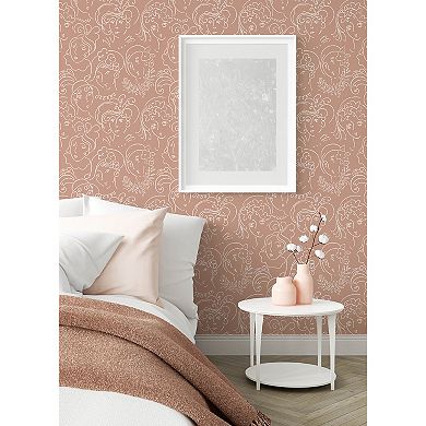 WallPops Lovely Ladies Who Lunch Novelty Peel & Stick Wallpaper