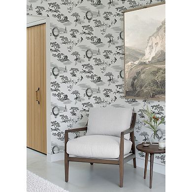 WallPops Whimsy Fairytale Toille Novelty Peel & Stick Wallpaper