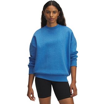 Women's Under Armour Oversized Fleece Crew Pullover