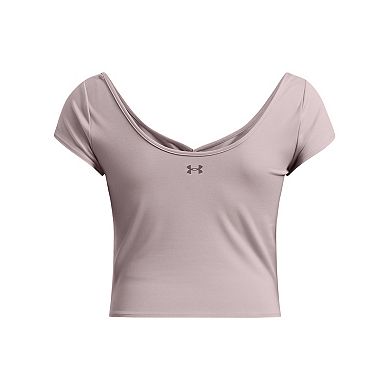Women's Under Armour Ruched Front Short Sleeve Tee