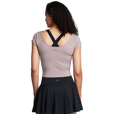 Women's Under Armour Ruched Front Short Sleeve Tee