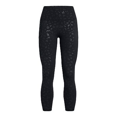 (取寄) アンダーアーマー レディース モーション プリント アンクル レギングス Under Armour women Motion Print Ankle Leggings Black/Titan Gray/White Women's Under Armour Motion Gloss Printed Ankle Leggings