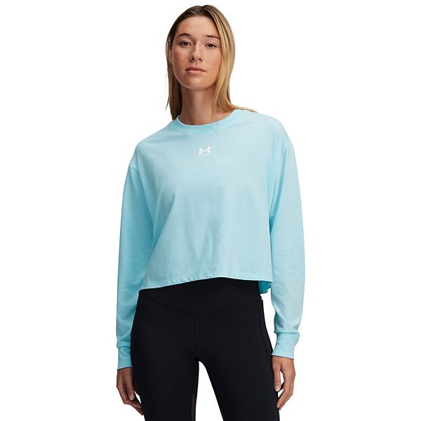 売れ筋商品|||アンダーアーマー カットソー トップス レディース Women's Rival Ribbed Cropped T-Shirt White UA Rival Rib Women's Tank | Under Armour