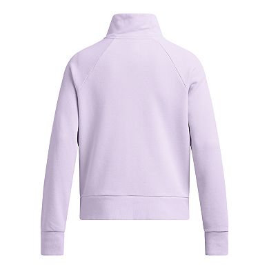 Women's Under Armour Rival Fleece Textured Half Zip Top