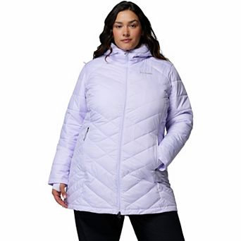 Plus Size Columbia Heavenly Long Hooded Jacket