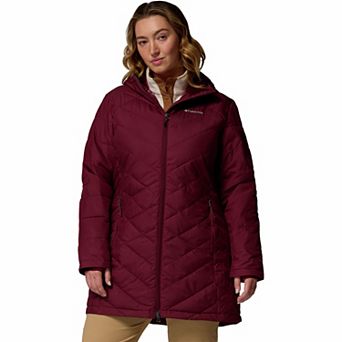Plus Size Columbia Heavenly Long Hooded Jacket