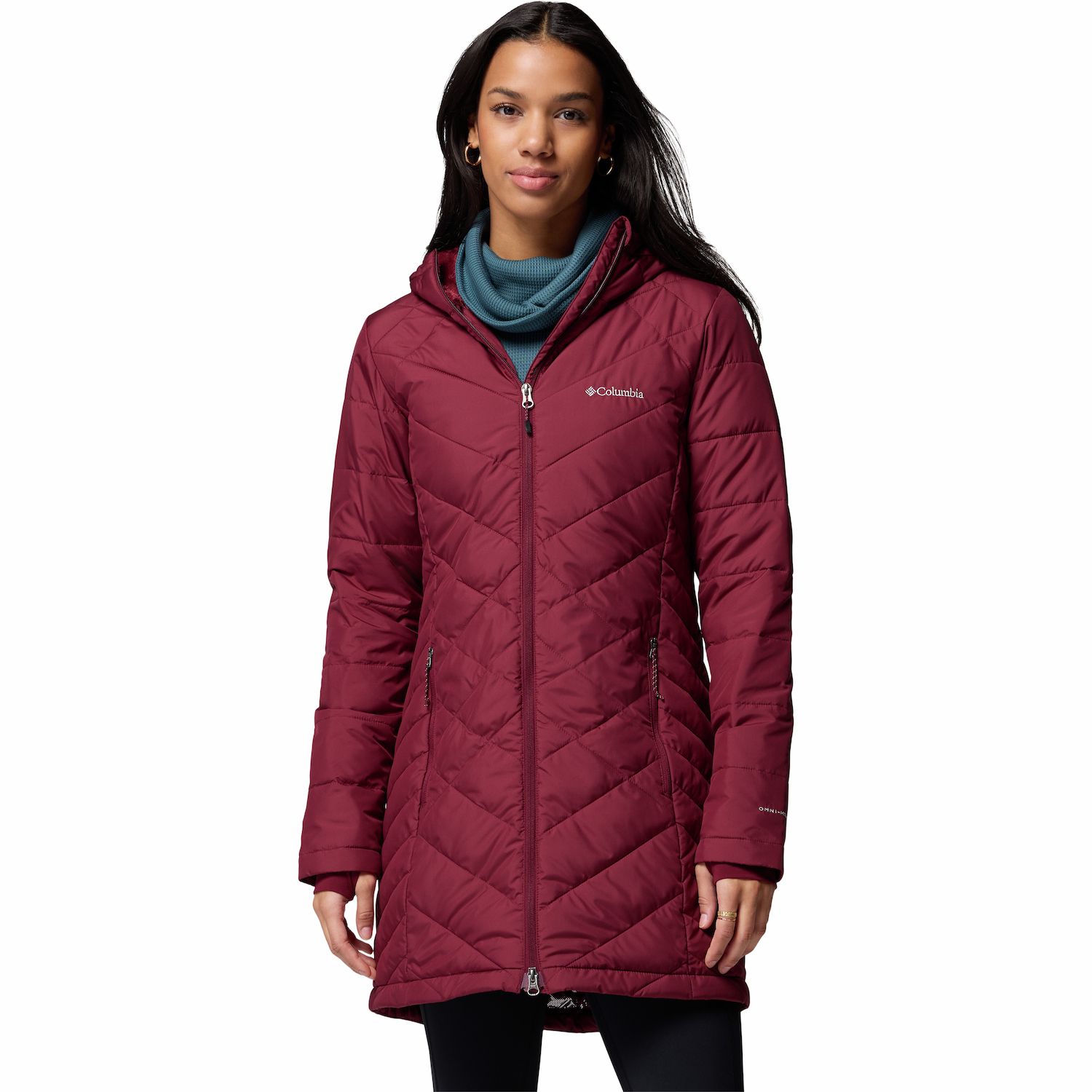 thumbnail image 2 of Oversized Puffer Coat: Belted Winter Padded Jacket 2 of 8