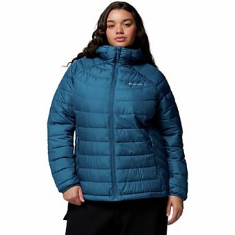 Plus Size Columbia Powder Lite II Hooded Jacket
