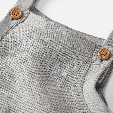 Baby Little Planet by Carter's Organic Cotton Sweater Knit Overalls