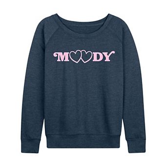 Women's Moody Hearts French Terry Long Sleeve Tee