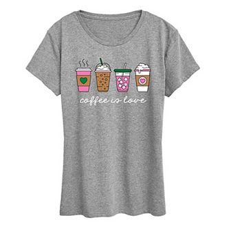 Women's Coffee Is Love Graphic Tee