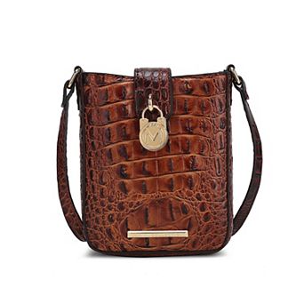 Mkf Collection Avery Faux Crocodile Embossed Women’s Crossbody Bag By Mia K