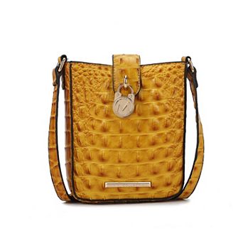 Mkf Collection Avery Faux Crocodile Embossed Women’s Crossbody Bag By Mia K