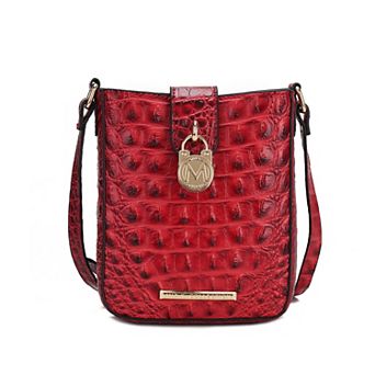 Mkf Collection Avery Faux Crocodile Embossed Women’s Crossbody Bag By Mia K