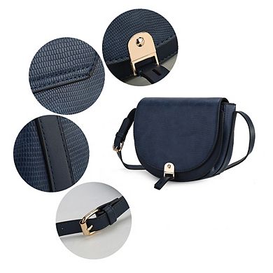 Mkf Collection Adalyn Snake Embossed Women’s Shoulder Bag By Mia K