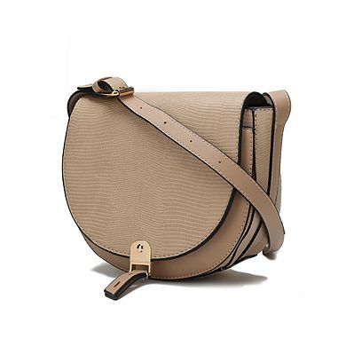 Mkf Collection Adalyn Snake Embossed Women’s Shoulder Bag By Mia K
