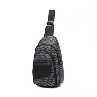 MKF Collection Kace M Logo Printed Women’s Sling Bag by Mia K