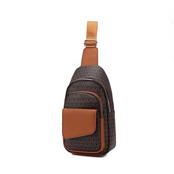 MKF Collection Kace M Logo Printed Women’s Sling Bag by Mia K