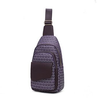 MKF Collection Kace M Logo Printed Women’s Sling Bag by Mia K