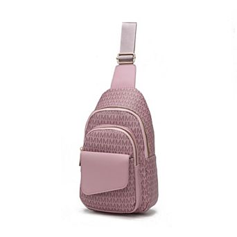 MKF Collection Kace M Logo Printed Women’s Sling Bag by Mia K