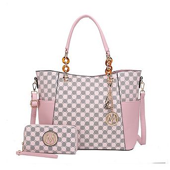 MKF Collection Merlina 2 pc Women Tote Handbag With Wallet By Mia K