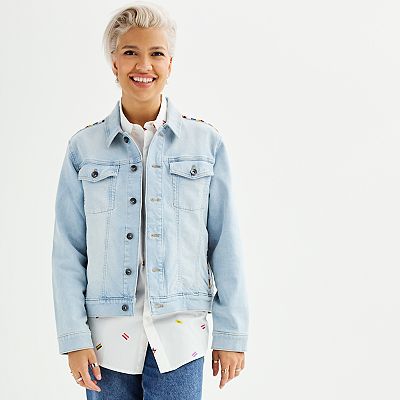 Adult Sonoma Community™ Pride Month Denim Trucker Jacket