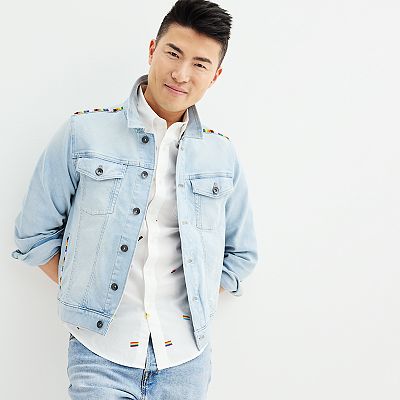 Kohls archivos white denim jacket