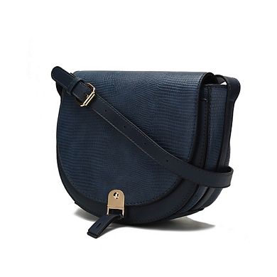 Mkf Collection Adalyn Snake Embossed Women’s Shoulder Bag By Mia K
