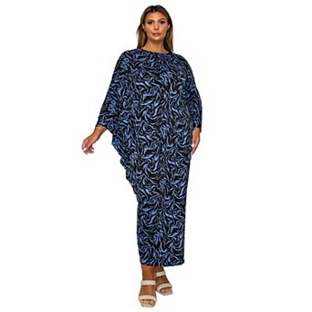 Plus Size Jessica Asymmetrical Maxi Dress