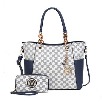 MKF Collection Merlina 2 pc Women Tote Handbag With Wallet By Mia K