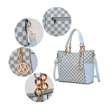 MKF Collection Merlina 2 Pcs Women Tote Handbag With Wallet By Mia K
