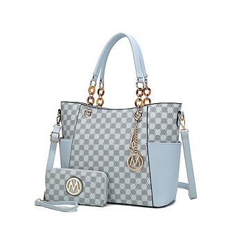 MKF Collection Merlina 2 pc Women Tote Handbag With Wallet By Mia K