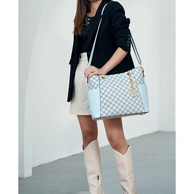 MKF Collection Merlina 2 Pcs Women Tote Handbag With Wallet By Mia K