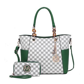 MKF Collection Merlina 2 pc Women Tote Handbag With Wallet By Mia K