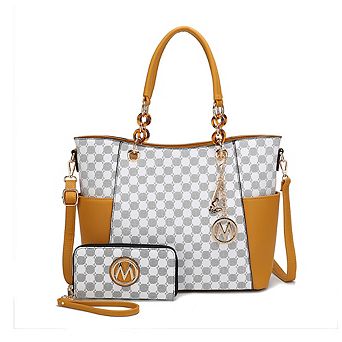 MKF Collection Merlina 2 pc Women Tote Handbag With Wallet By Mia K