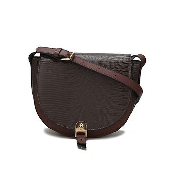 Mkf Collection Adalyn Snake Embossed Women’s Shoulder Bag By Mia K